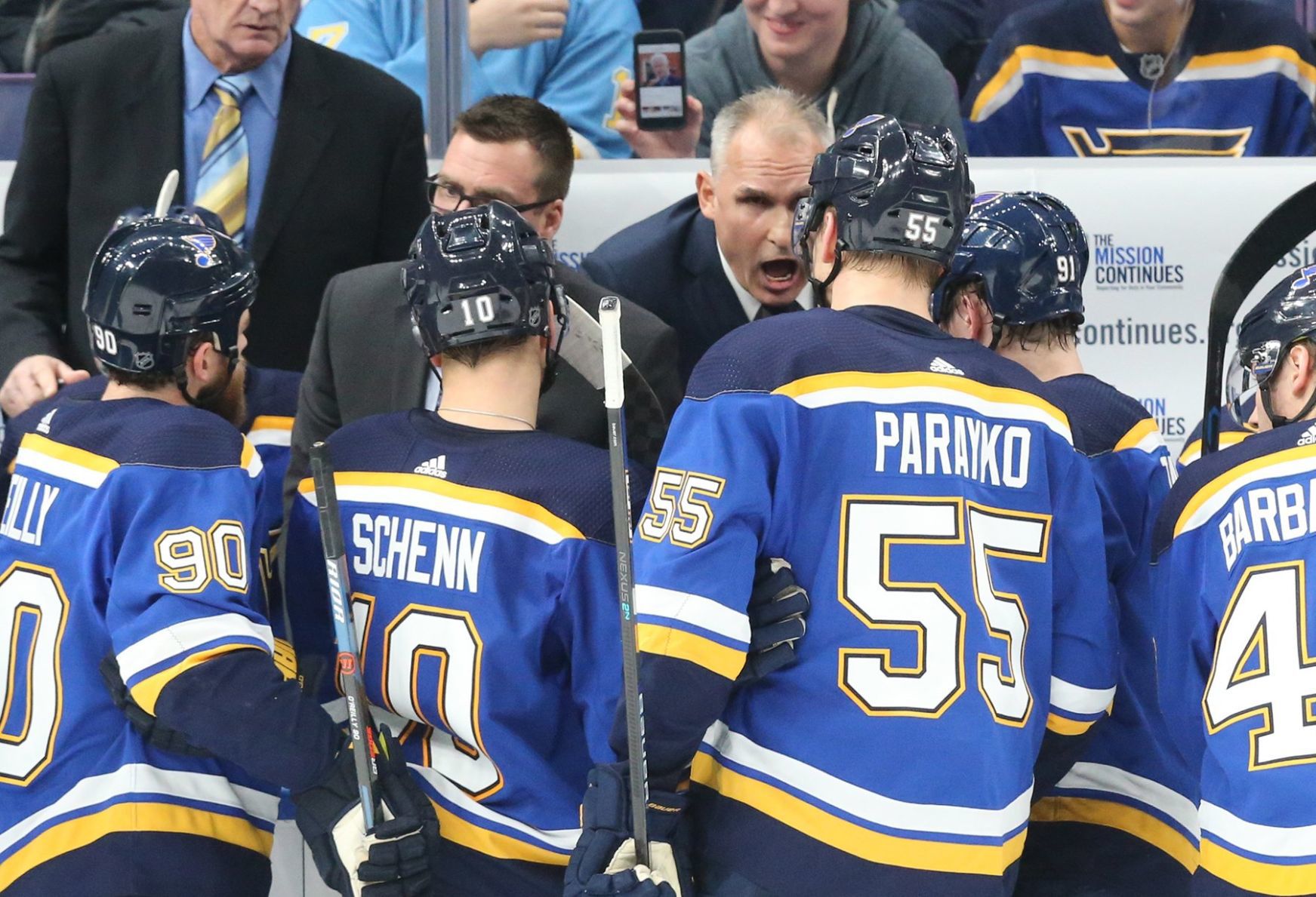 Blues take on the Oilers at Enterprise Center